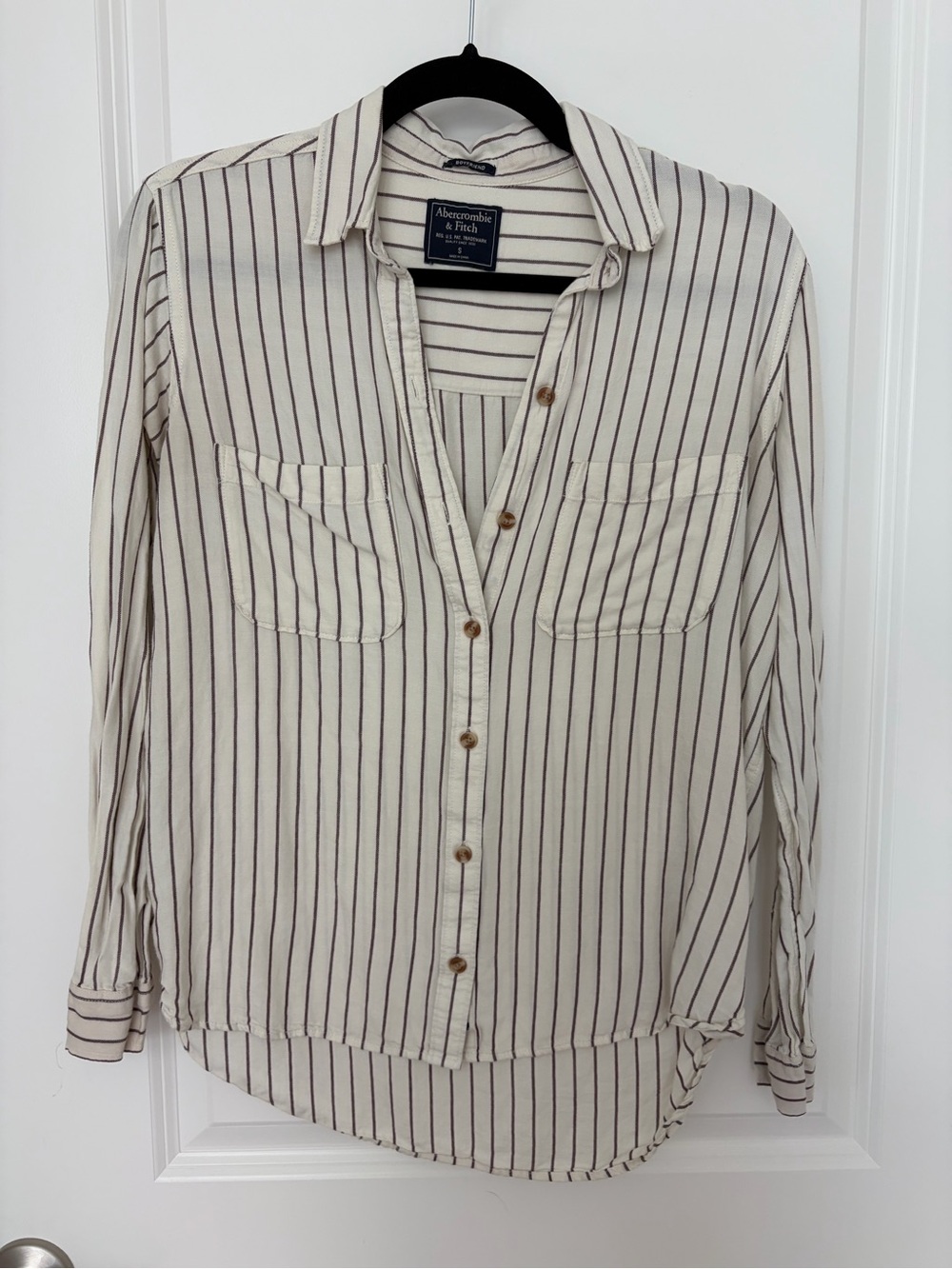 Abercrombie & Fitch Drapey Button-Up Shirt